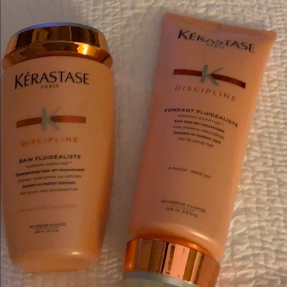Kerastase Hair New Kerastase Discipline Set Of Shampoo Conditioner
